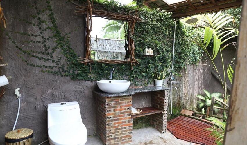 Chez l'habitant avec les équipements de base