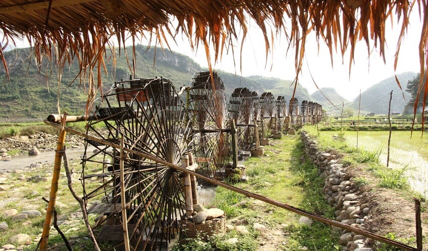 Roues à eau Pu Luong
