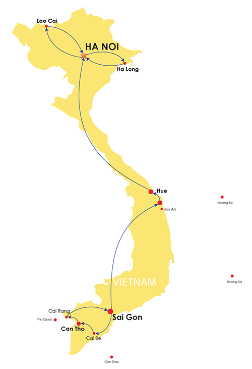 Circuit Vietnam 12 jours