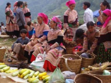 le marche hebdomadaire de Bac Ha