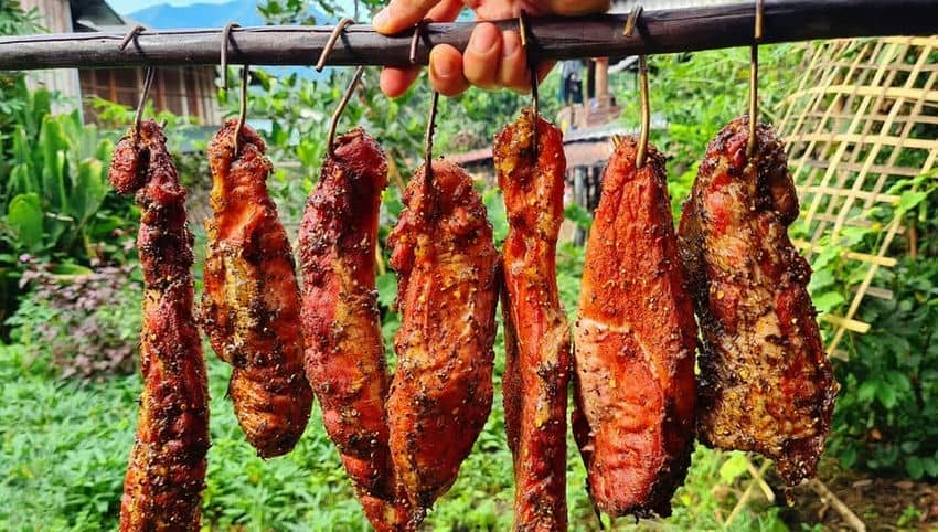 la_viande_de_porc_fumée